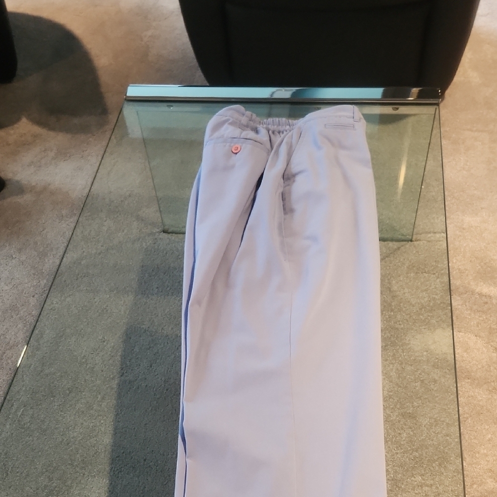 Studio Works Straight Leg Pants - Light Blue - Picture 3 of 3